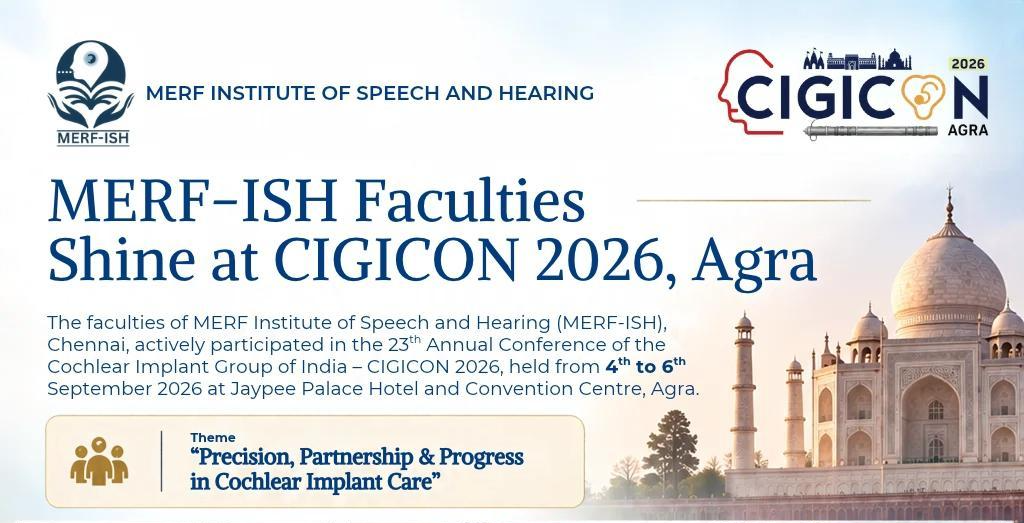 MERF-ISH Faculties Shine at CIGICON 2026, Agra