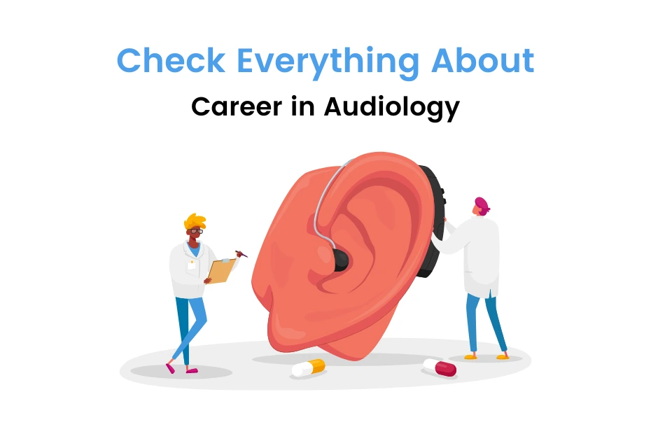BASLP course overview explaining audiology and speech-language pathology career path with students learning hearing assessment and speech therapy skills.