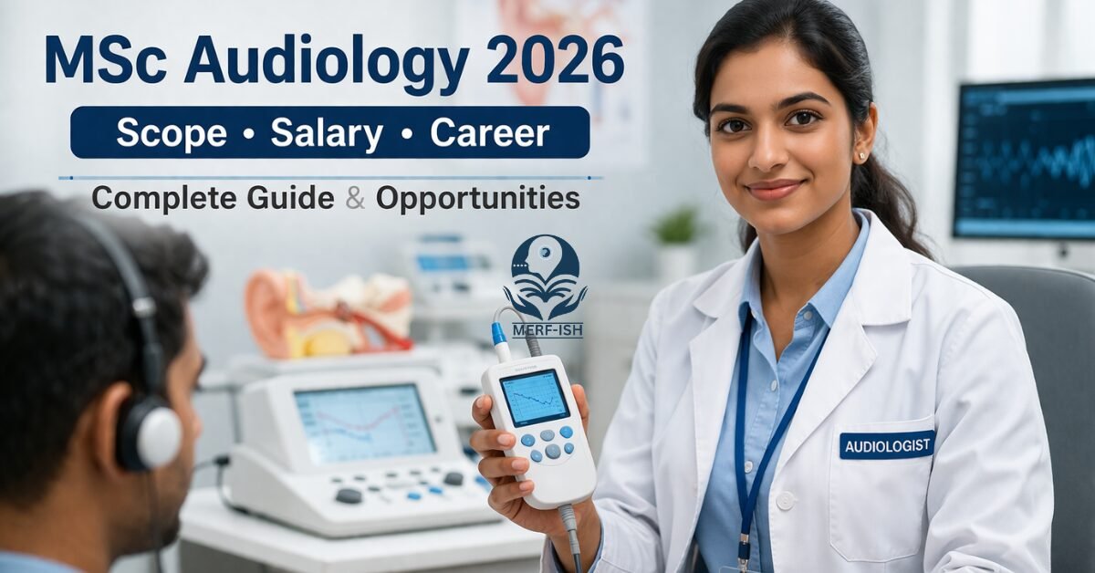 MSc Audiology in 2026